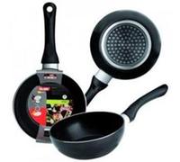 Ibili Wok Indubasic 406116-6, 16 cm Aluminium antiadhésif compatible induction