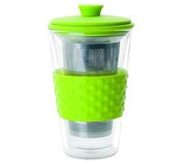 IBILI - Verre A Thé avec Filtre, 0,25 Litre, Borosilicate
