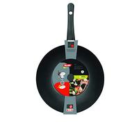 IBILI - Wok Indubasic, 30 cm, Aluminium, Antiadhésif, Compatible avec l’induction