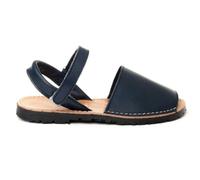 Ibisv21 / 69723 / Sandale En Cuir De Type Ibizan. Marino: Couleur - Marine, Taille - 20