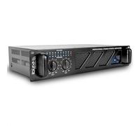 Ibiza Amplificateur sono pro AMP600-MKII 2x480W RCA/Jack Speakon/Bornier 19" Noir