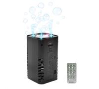 Ibiza - BUBBLE-DREAM - Machine à bulles portable sur piles avec LED de couleurs RGB - Synchronisation entre plusieurs machines - Bulle lumineuse - Télécommande