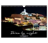 Ibiza by night (Wandkalender 2026 DIN A4 quer), CALVENDO Monatskalender: Eivissa ist das pulsierende Zentrum von Ibiza und eine der aufregendsten Partymetropolen der Welt.