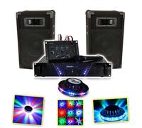 IBIZA DJ-300 Kit de sonorisation DISCO 480W + OVNI FEstiNight UFO