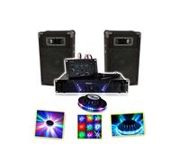 IBIZA DJ-300 Kit de sonorisation DISCO 480W + RoundMagic LytOr LED RVB