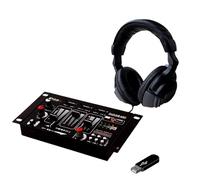 Ibiza DJ21 USB Bluetooth 2 Canaux Table de Mixage + Casque SONO DJ