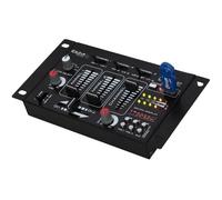 Ibiza – Table de mixage DJ21USB-BT – 4 voies/7 canaux, diverses entrées, Bluetooth et USB – Noir