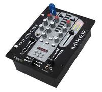 IBIZA DJM150USB-BT Table de mixage à voies/5 canaux avec USB-MP3, afficheur digital et Bluetooth