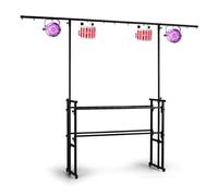 Ibiza DS10 Support pour jeu de lumière barre en T