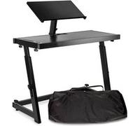 Vonyx Support DJ mobile IBIZA DS20 – Montage rapide sans outil, Réglable, Housse de transport Noir