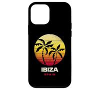 Ibiza Espagne Retro Palm Sunset Tropical Beach Coque pour iPhone 12 Mini