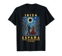 Ibiza, España Eclipse Solar Total 2026 T-Shirt