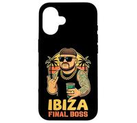 Ibiza Final Boss Disco Party Beach Summer Coque pour iPhone 16