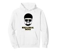 Ibiza Final Boss Head Funny Meme Club Star Spain UK Sweat à Capuche