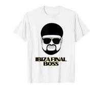 Ibiza Final Boss Head Funny Meme Club Star Spain UK T-Shirt