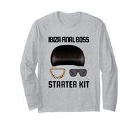 Ibiza Final Boss Starter Kit Funny Meme Club Star Spain UK Manche Longue