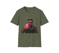 Ibiza Final Boss T-shirt unisexe avec motif de boisson amusante, tenue décontractée, t-shirt de fête, cadeau, vert militaire, 3XL