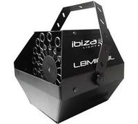 Ibiza Machine à bulles portable LBM10BAT-BL avec 16 baguettes – Noir