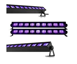 Ibiza light - Led-uvbar pack de 2 a prix fou !!! jeu de lumiere fluo pa dj led sound