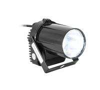 Projecteur à LED - IBIZA LIGHT - LEDSPOT5 - 5W - Blanc - Portable et Maniable