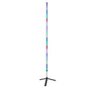 Ibiza MAGIC-COLOR-STICK-1.0BK - Tube lumineux RGB sur pied 1m Noir