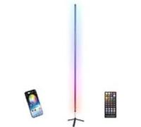 Ibiza Tube lumineux sur pied MAGIC-COLOR-STICK-1.0BK 1 m RGB 7 couleurs Bluetooth