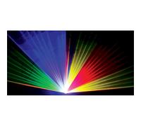 Ibiza Light SCAN1100RGB - Laser avec 5 ou 34 canaux DMX - 1100mW - Effets animation, tunnels, plafonds