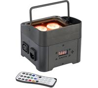 Ibiza Light TBOX-QUAD4 - Projecteur PAR à LED pour structures / colonnes 4 x 4W RGBA 4-en-1