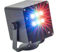 Ibiza Light TINYLED-RGB-STROBE - Effet A LED 6 X 1W RGB Miniature Sur Batterie