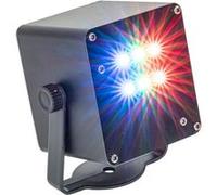 Ibiza Light TINYLED-RGB-STROBE - Effet A LED 6 X 1W RGB Miniature Sur Batterie Noir G