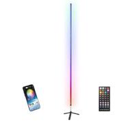 IBIZA LIGHT Tube lumineux RGB sur pied - Noir