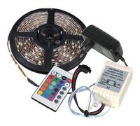 Ibiza LLS500RGB-Pack Eclairage de scène Noir