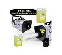 Ibiza LSM900W Machine à fumée 900w et 10 Litres de produit liquide fumée