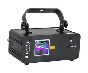 Ibiza LZR60G - Effet laser graphique vert