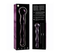 Ibiza Nebula Modèle 13 Gode Crystal Rose 18x3,5cm 1 Unité