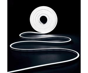 Ibiza - NEON500-CW - LED Néon Blanc froid de 5 mètres -Silicone - IP65 - Découplable et flexible (avec adaptateur secteur) - Sectionnable et personnalisable LED néon