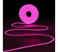 Ibiza - NEON500-PINK - LED Néon Rose de 5 mètres -Silicone - IP65 - Découplable et flexible (avec adaptateur secteur) - Sectionnable et personnalisable LED néon