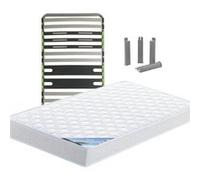 IBIZA - Pack Matelas + AltoZone 90x190 + Pieds -