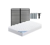 Ensemble matelas et sommier Altobuy IBIZA - Pack Matelas + Titanium 22 140x190cm + Pieds -