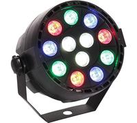 IBIZA LIGHT Projecteur PAR à LED PAR-MINI-RGBW 12 x 1W RGBW