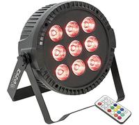 Ibiza - Projecteur Par 9 LED RGBW 6W THINPAR-9X6W-RGBW