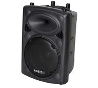 Ibiza - SLK10A-BT - Enceinte Active Plug & Play de 10”/25cm, 400W avec amplificateur intégré - Bluetooth, USB, SD et AUX - Noir