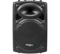 Ibiza - SLK15A-TWS- Enceinte Active Plug & Play de 15”/38cm, 800W avec amplificateur intégré - Bluetooth, USB, SD et AUX - Fonction TWS - Noir