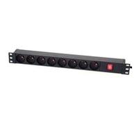 Ibiza Sound 8-W Lighting Box 19'' Rack Multiprises et rallonges