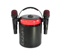 Ibiza Sound KARAHOME - Enceinte sans fil Bluetooth - Noir