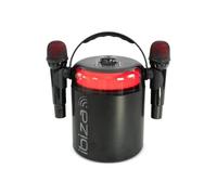 Ibiza Sound KARAHOME - Haut-parleur - pour utilisation mobile - sans fil - Bluetooth - 120 Watt - noir