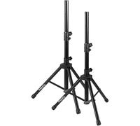 Mini supports d'enceintes avec housse - hauteur max 1.20M / Charg 30 kg - IBIZA SS01B-MINI