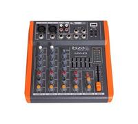 Ibiza Table de mixage musique à 4 canaux extra compacte