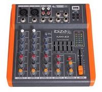 Ibiza Sound MX401 - Mixeur analogique avec DSP - 4 canaux G