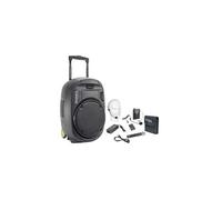 Ibiza Sound PORT15VHF-MKII - Haut-parleur - pour système d'assistant personnel - sans fil - Bluetooth - 400 Watt - 2 voies